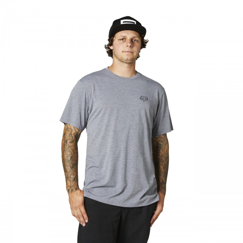 T-SHIRT FOX BURNT TECH HEATHER GRAPHITE