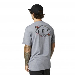 T-SHIRT FOX BURNT TECH HEATHER GRAPHITE