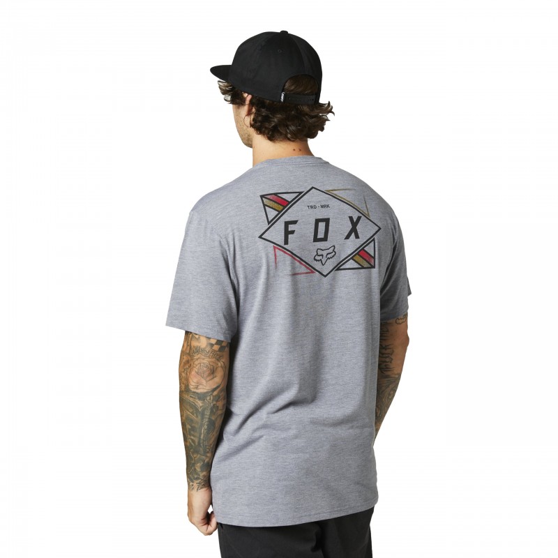 T-SHIRT FOX BURNT TECH HEATHER GRAPHITE