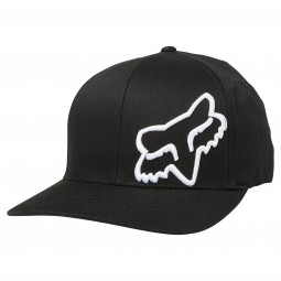 CZAPKA Z DASZKIEM FOX FLEX 45 BLACK/WHITE
