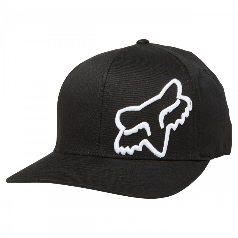 CZAPKA Z DASZKIEM FOX FLEX 45 BLACK/WHITE