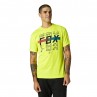 T-SHIRT FOX CRANKER FLO YELLOW