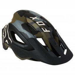 KASK ROWEROWY FOX SPEEDFRAME PRO GREEN CAMO