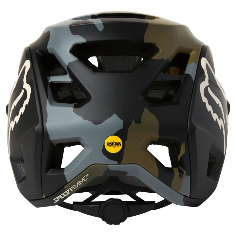 KASK ROWEROWY FOX SPEEDFRAME PRO GREEN CAMO