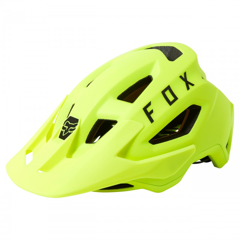 KASK ROWEROWY FOX SPEEDFRAME FLO YELLOW