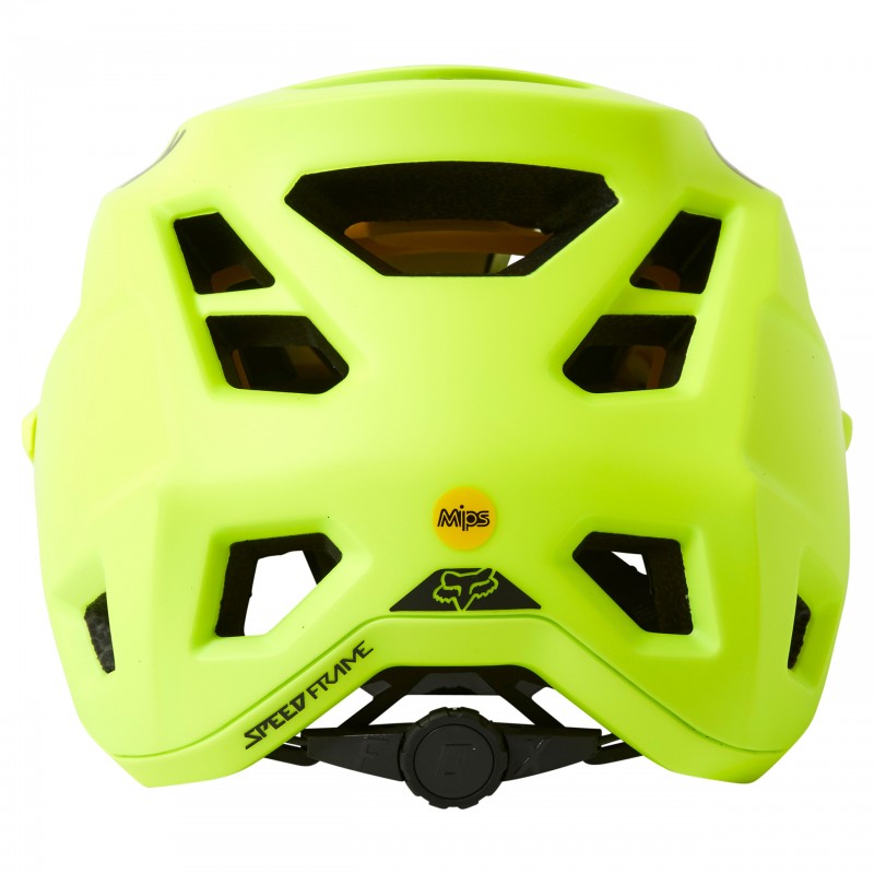 KASK ROWEROWY FOX SPEEDFRAME FLO YELLOW