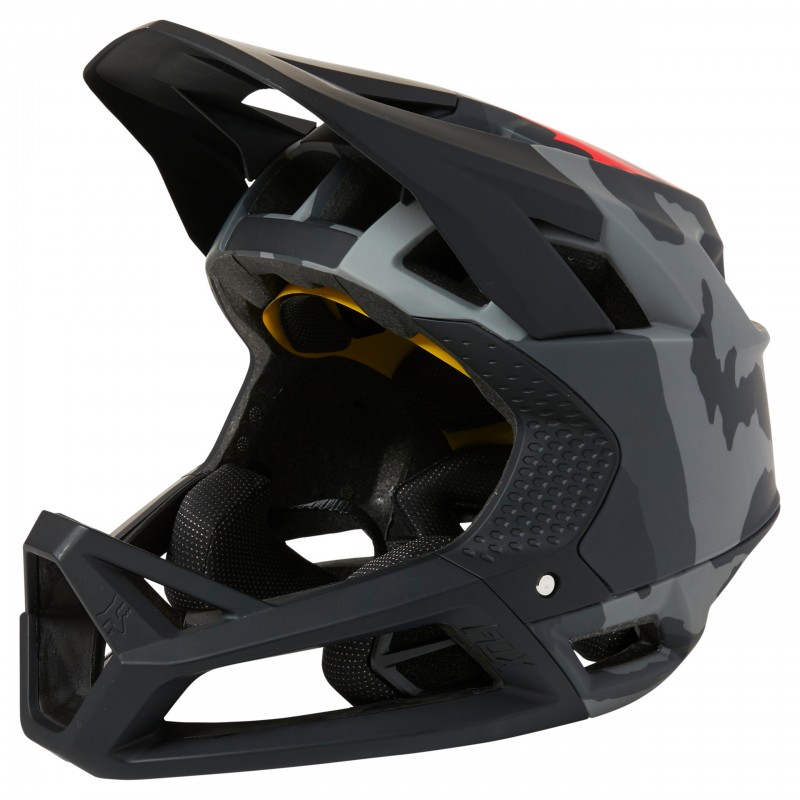 KASK ROWEROWY FOX PROFRAME BLACK CAMO