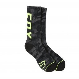 SKARPETY FOX CAMO CUSHIONED CREW BLACK CAMO