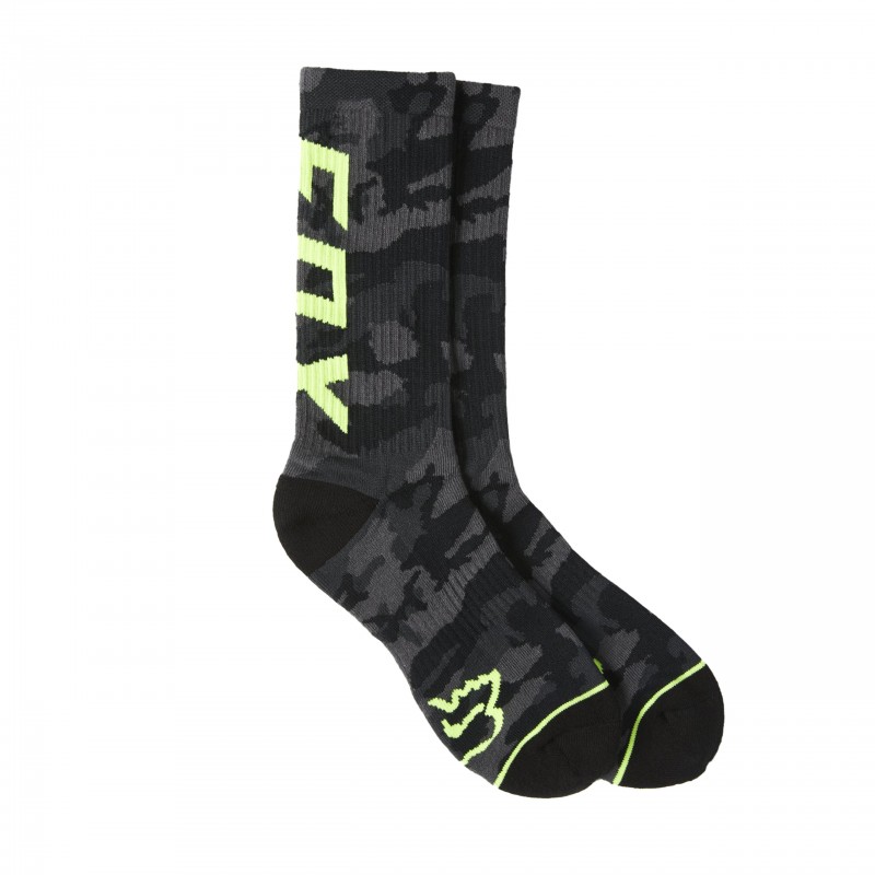 SKARPETY FOX CAMO CUSHIONED CREW BLACK CAMO