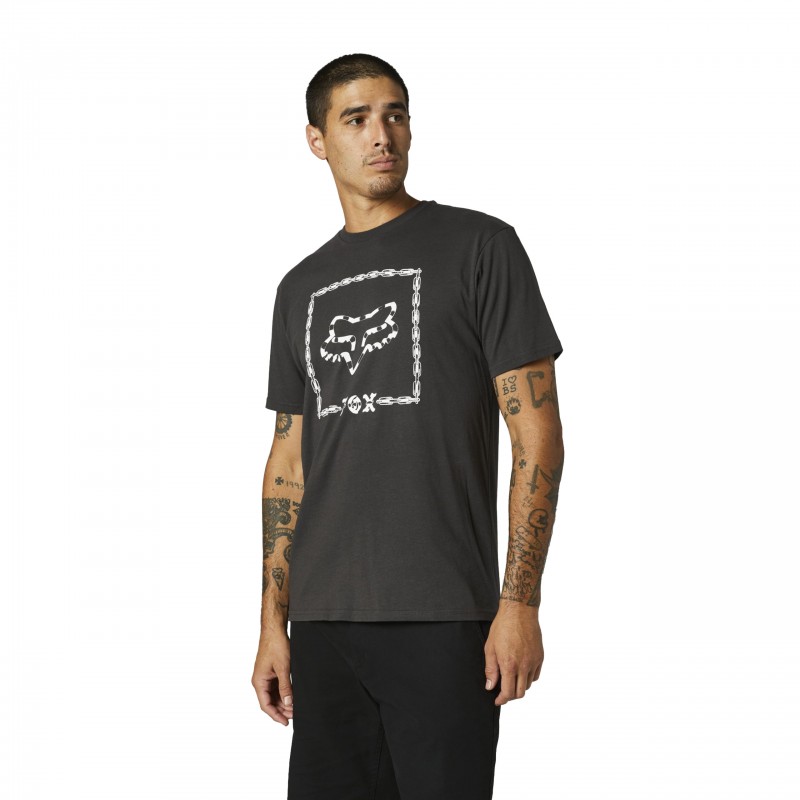 T-SHIRT FOX CELL BLOCK PREMIUM BLACK VINTAGE