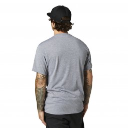 T-SHIRT FOX EMBLEM TECH HEATHER GRAPHITE