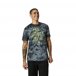 T-SHIRT FOX DOWN N DIRTY BLACK VINTAGE