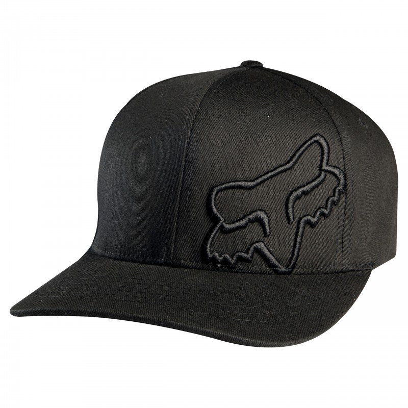 CZAPKA Z DASZKIEM FOX FLEX 45 BLACK
