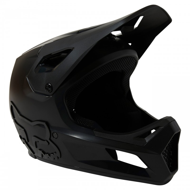 KASK ROWEROWY FOX RAMPAGE BLACK/BLACK