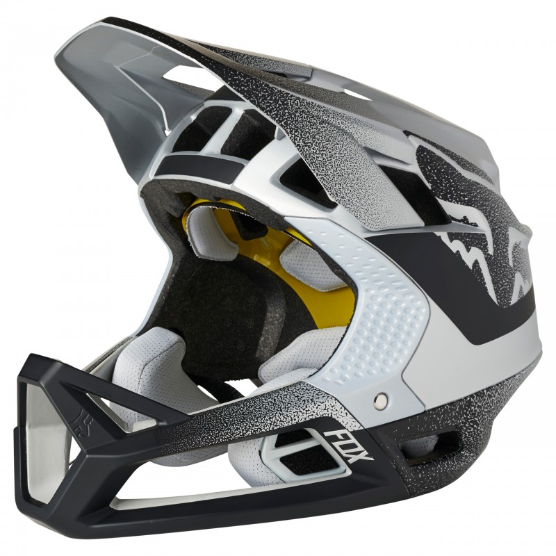 KASK ROWEROWY FOX PROFRAME VAPOR SILVER/BLACK
