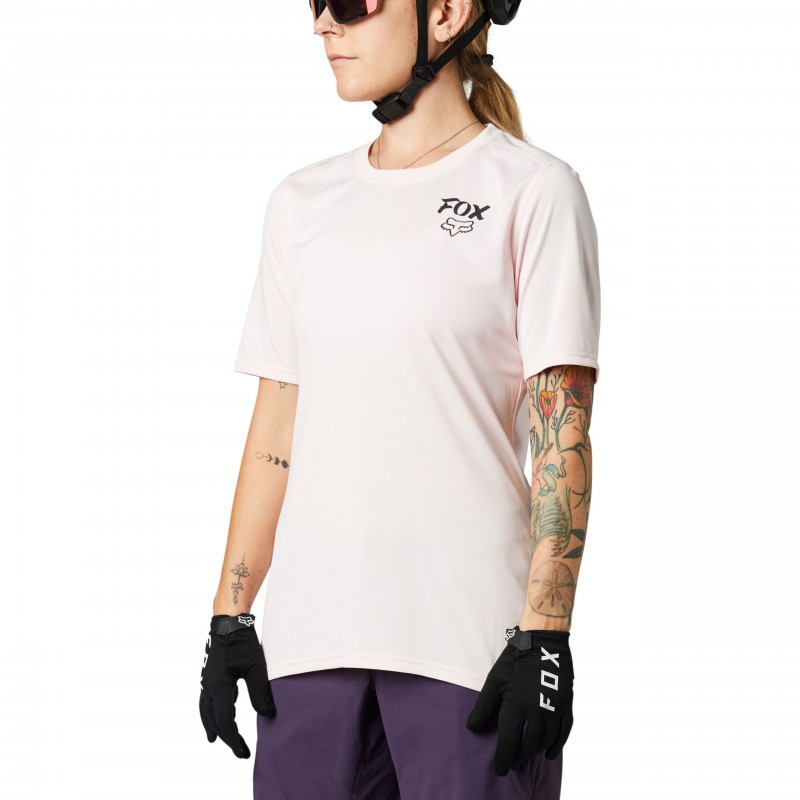 KOSZULKA ROWEROWA FOX LADY RANGER PALE PINK