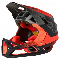 KASK ROWEROWY FOX PROFRAME VAPOR WHITE/RED/BLACK