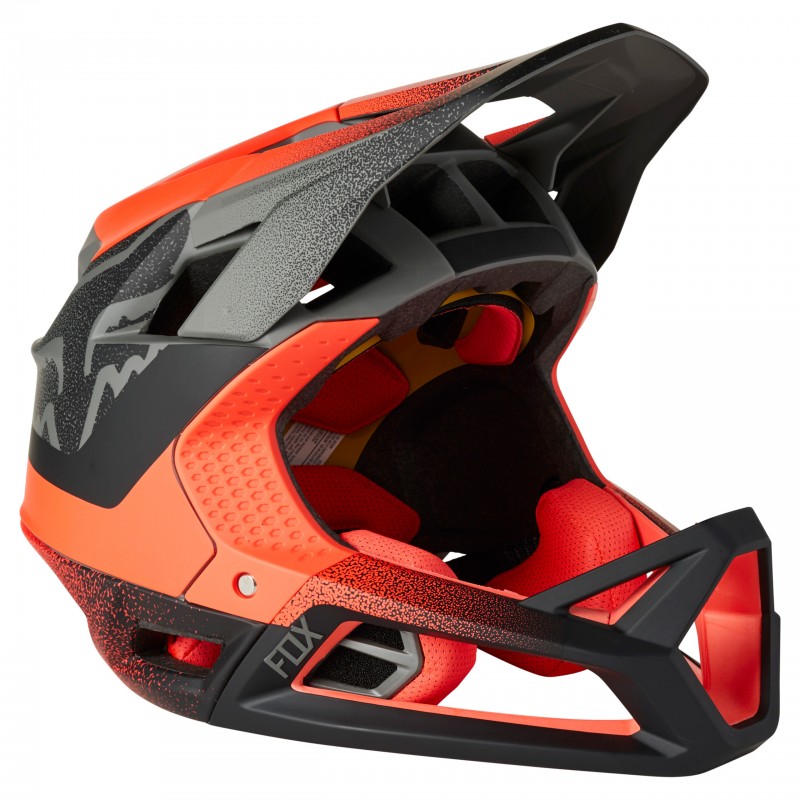 KASK ROWEROWY FOX PROFRAME VAPOR WHITE/RED/BLACK