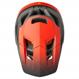 KASK ROWEROWY FOX PROFRAME VAPOR WHITE/RED/BLACK