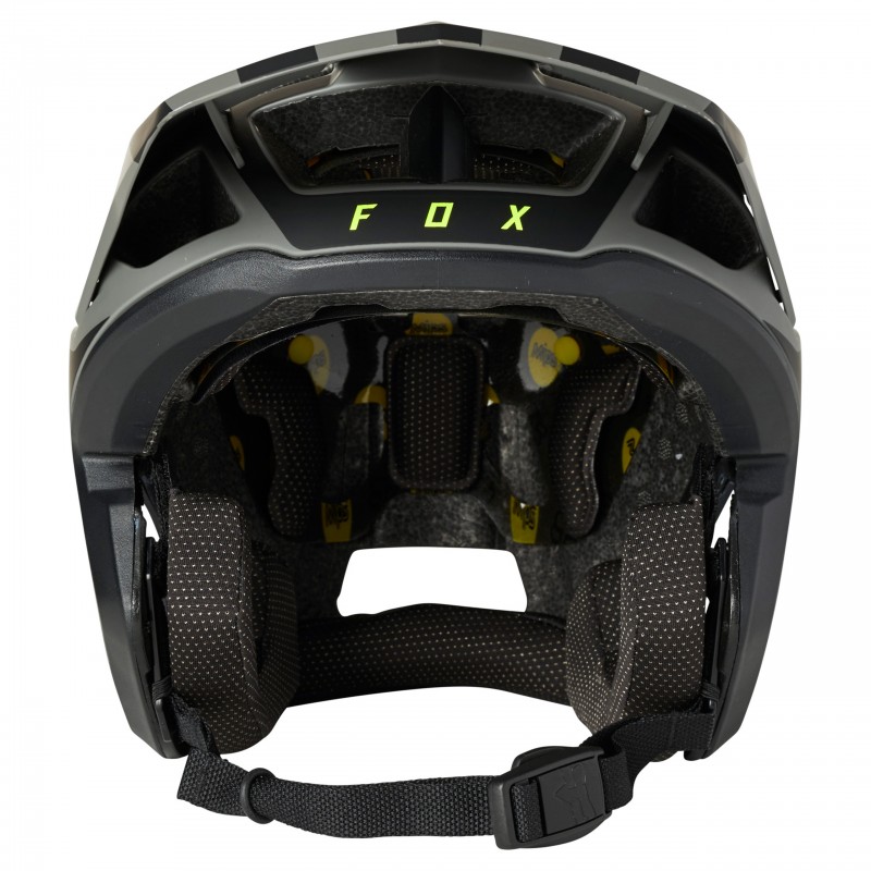 KASK ROWEROWY FOX DROPFRAME PRO BLACK