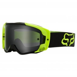GOGLE FOX VUE STRAY BLACK/YELLOW - SZYBA DARK GREY (1 SZYBA W ZESTAWIE, ZRYWKI W ZESTAWIE)