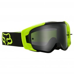 GOGLE FOX VUE STRAY BLACK/YELLOW - SZYBA DARK GREY (1 SZYBA W ZESTAWIE, ZRYWKI W ZESTAWIE)