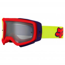 GOGLE FOX AIR SPACE VOKE YELLOW - SZYBA GREY + CLEAR (2 SZYBY W ZESTAWIE)