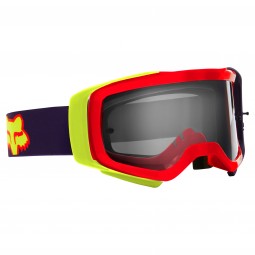 GOGLE FOX AIR SPACE VOKE YELLOW - SZYBA GREY + CLEAR (2 SZYBY W ZESTAWIE)