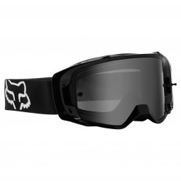 GOGLE FOX VUE S STRAY BLACK - SZYBA DARK GREY ( 1 SZYBA W ZESTAWIE, ZRYWKI W ZESTAWIE)