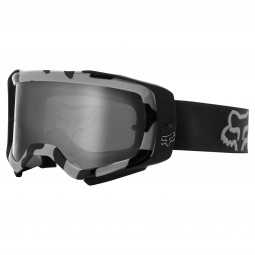 GOGLE FOX AIR SPACE STRAY BLACK - SZYBA DARK GREY + CLEAR (2 SZYBY W ZESTAWIE)