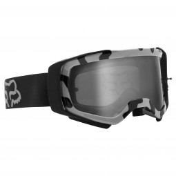 GOGLE FOX AIR SPACE STRAY BLACK - SZYBA DARK GREY + CLEAR (2 SZYBY W ZESTAWIE)
