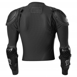 KOSZULKA Z OCHRANIACZAMI FOX JUNIOR TITAN SPORT BLACK