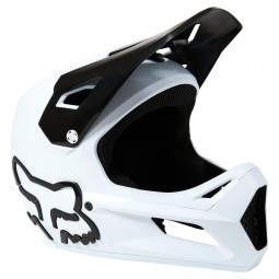 KASK ROWEROWY FOX RAMPAGE WHITE