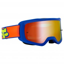 GOGLE FOX JUNIOR MAIN OKTIV BLUE - SZYBA SPARK RED (1 SZYBA W ZESTAWIE)