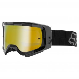 GOGLE FOX AIR SPACE AFTERBURN BLACK - SZYBA SPARK + CLEAR (2 SZYBY W ZESTAWIE)