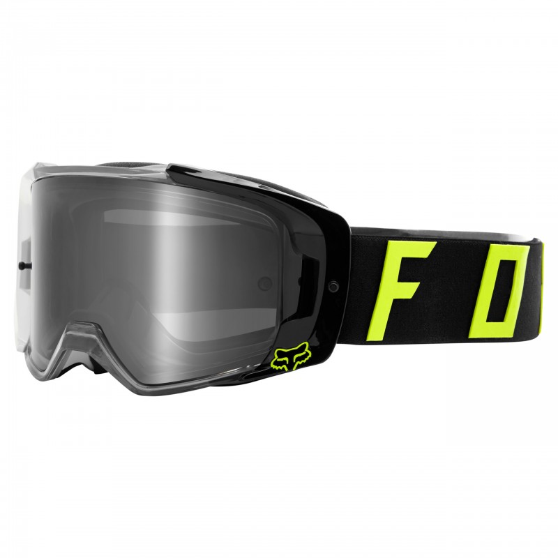 GOGLE FOX VUE PSYCOSIS BLACK/WHITE - SZYBA SPARK GREY (1 SZYBA W ZESTAWIE)