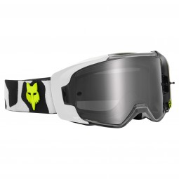 GOGLE FOX VUE PSYCOSIS BLACK/WHITE - SZYBA SPARK GREY (1 SZYBA W ZESTAWIE)