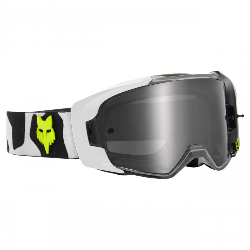 GOGLE FOX VUE PSYCOSIS BLACK/WHITE - SZYBA SPARK GREY (1 SZYBA W ZESTAWIE)