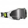 GOGLE FOX VUE PSYCOSIS BLACK/WHITE - SZYBA SPARK GREY (1 SZYBA W ZESTAWIE)
