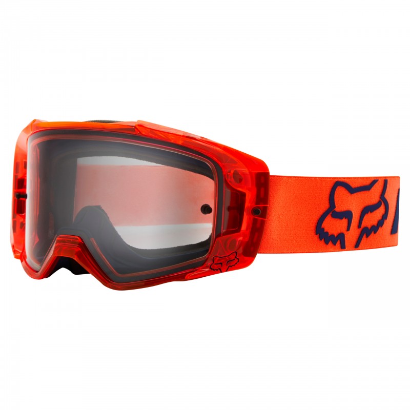 GOGLE FOX VUE MACH ONE ORANGE - SZYBA CLEAR (1 SZYBA W ZESTAWIE, ZRYWKI W ZESTAWIE)