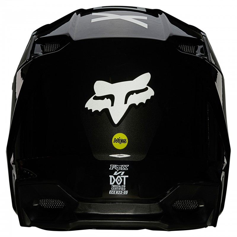 KASK FOX V-1 REVN BLACK/WHITE