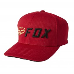 CZAPKA Z DASZKIEM FOX APEX FLEXFIT RED/BLACK