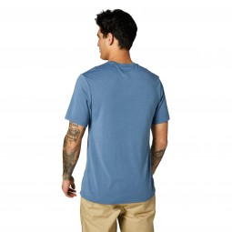 T-SHIRT FOX BACKBONE TECH MATTE BLUE