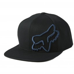 CZAPKA Z DASZKIEM FOX HEADERS SNAPBACK BLACK/BLUE