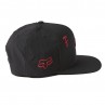 CZAPKA Z DASZKIEM FOX CHOP SHOP SNAPBACK BLACK
