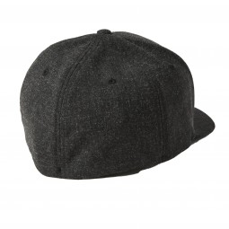 CZAPKA Z DASZKIEM FOX TRANSPOSITION FLEXFIT BLACK/GREY