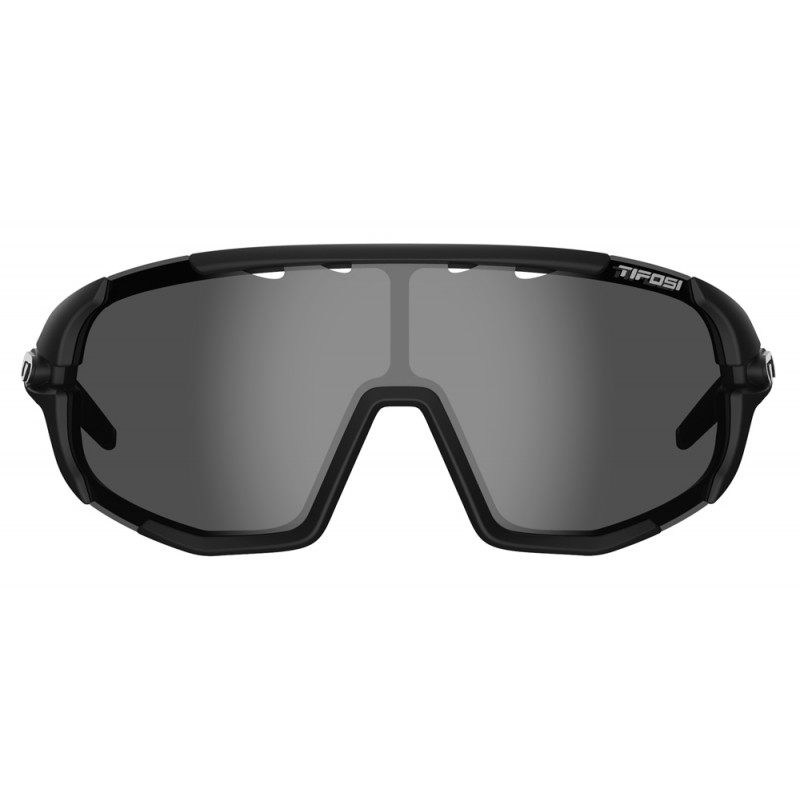 Okulary TIFOSI SLEDGE matte black (3szkła Smoke, AC Red, Clear) (NEW)