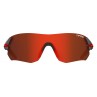 Okulary TIFOSI TSALI CLARION gunmetal red (3szkła Clarion red, AC Red, Clear) (NEW)