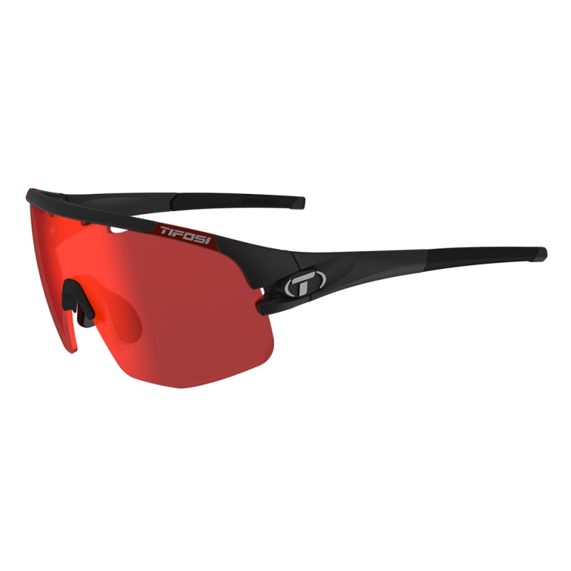 Okulary TIFOSI SLEDGE LITE FOTOTEC matte black (1szkło Clarion Red FOTOCHROM) (NEW)