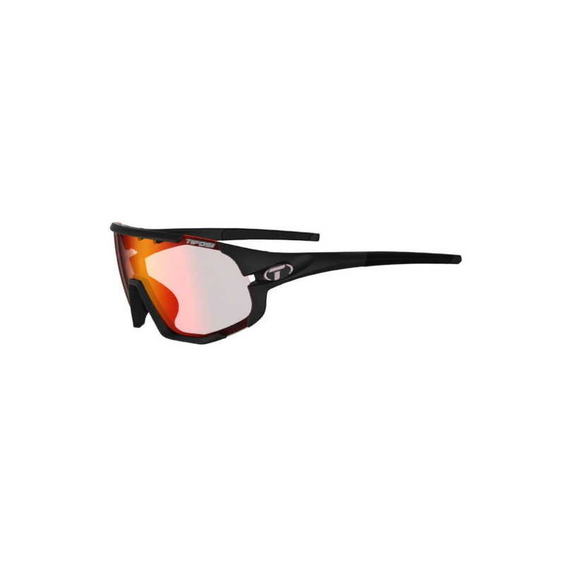 Okulary TIFOSI SLEDGE FOTOTEC matte black (1szkło Clarion Red FOTOCHROM) (NEW)